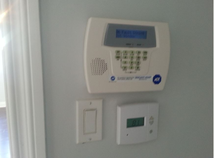 AC/Heat and Alarm Control Panels - 1766 Carmona Ave