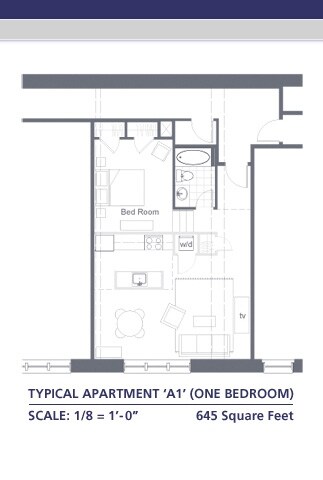 1BR/1BA - The Farr Lofts