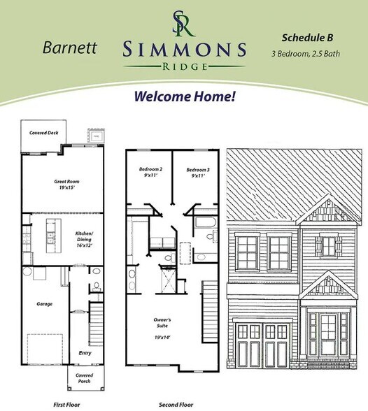 Floor Plan - 2097 Orangery Dr