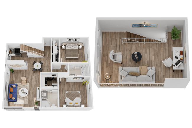 Floorplan - Park Overland Apartments