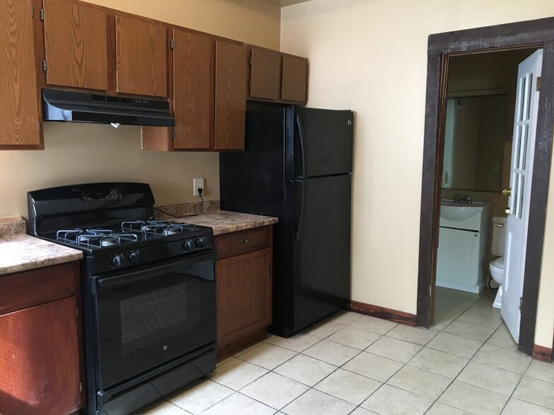Kitchen with half bathroom - 277 S Champion Ave