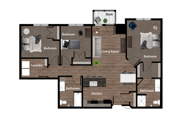 Floorplan - Vista Apartments