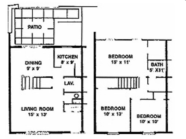 3BR/1.5BA - Salem Woods