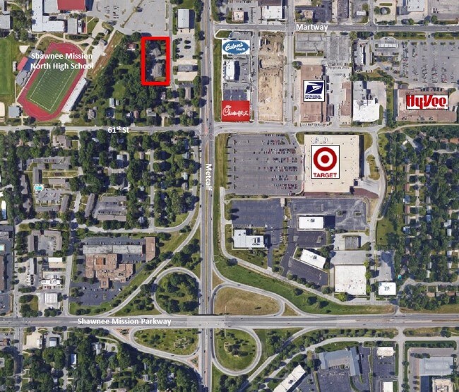 Aerial Photo - 6000-6020 Metcalf Ln