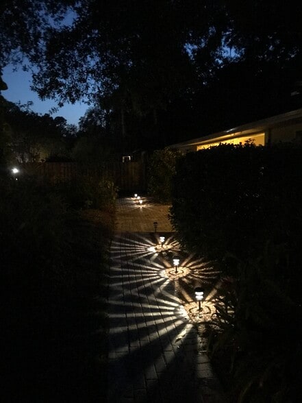 Front patio at night - 812 NE 8th Ave