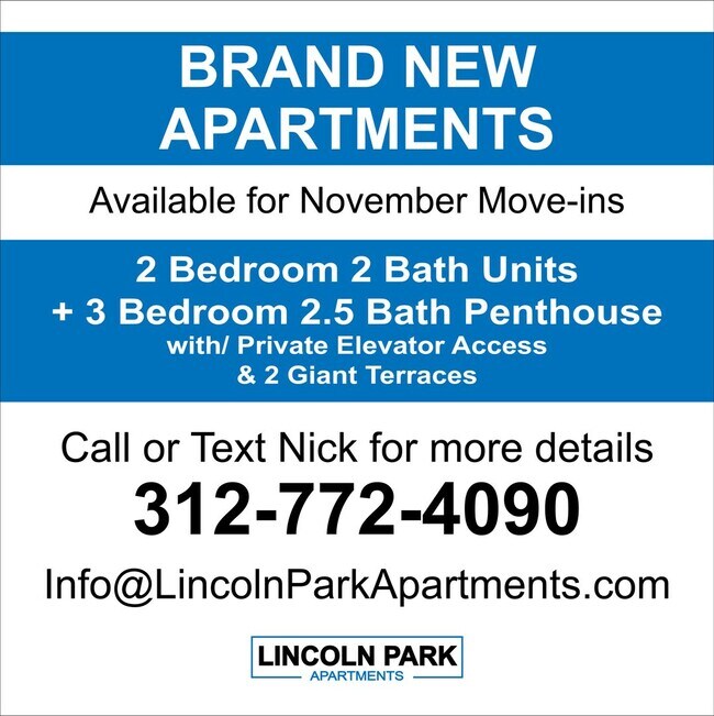 Building Photo - Spectacular 3 Bed/3 Bath Penthouse Apartment in prime Lincoln Park Location. Semi-Private Elevato...