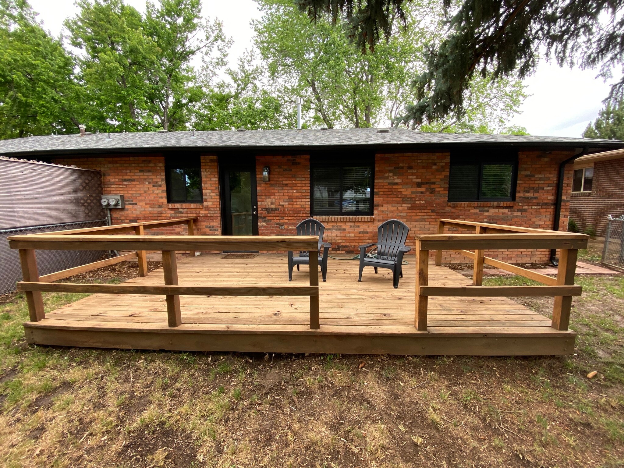 back deck - 1108 Constitution Ave