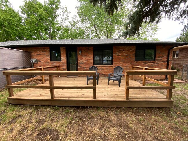 back deck - 1108 Constitution Ave