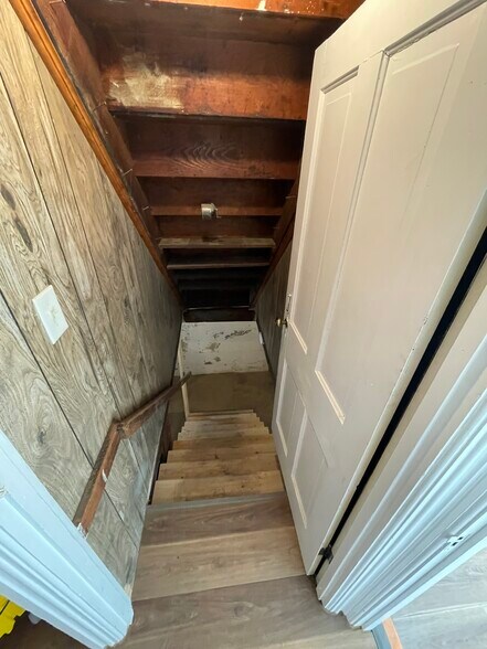 Basement steps - 31 S Fayette St