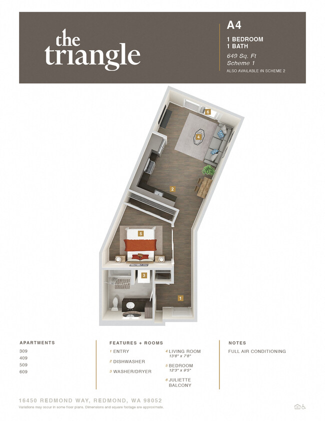 Floorplan - The Triangle