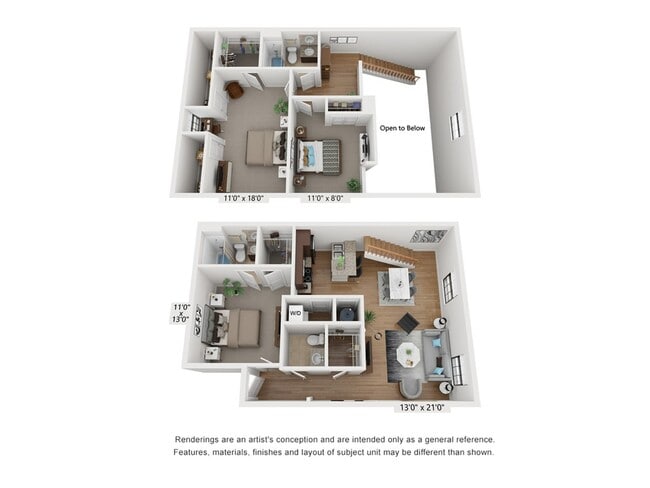 3 Bed 2.5 Bath - Dill Building