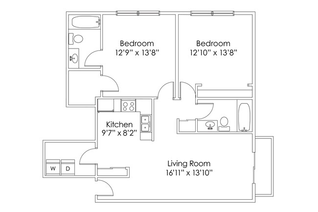 Floorplan - Alps Park Apartments