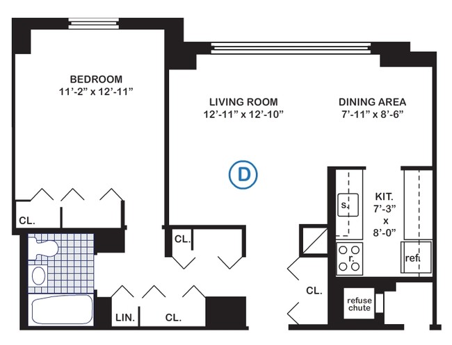 1BR/1BA - Stevenson Commons