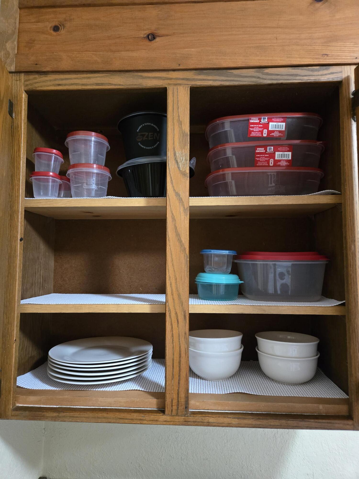 TUPPERWARE AND DISHES - 1713 Anderson St