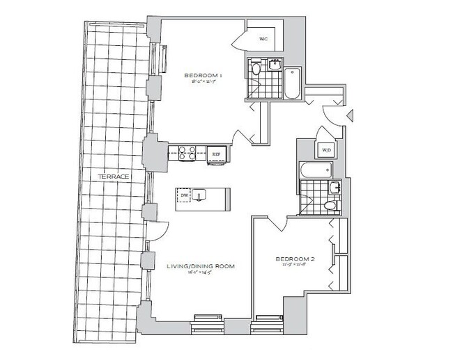 Floorplan - 70 Pine Apartments