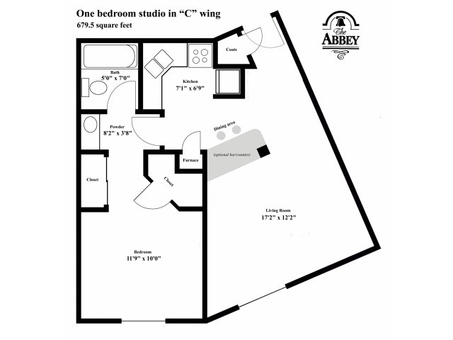 1C - The Abbey Apartments