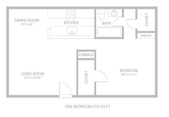 Floorplan - The Mark Embers Apartments