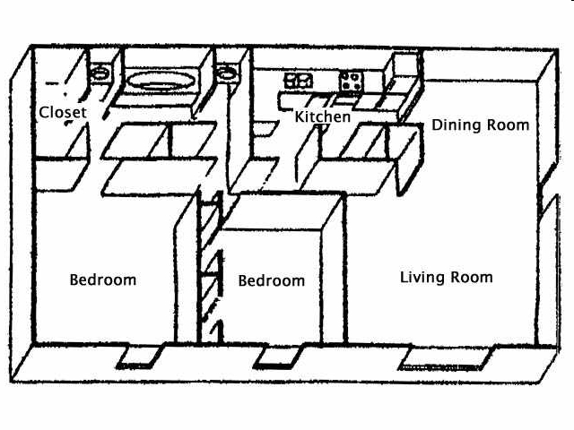 1BR/1.5B - Brittany Place Townhomes