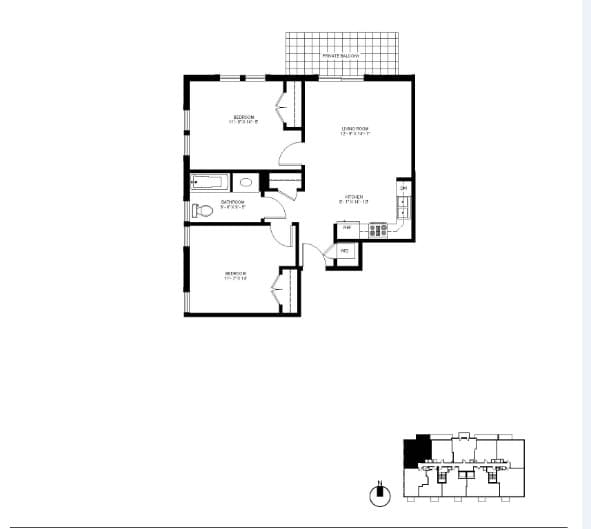 Floorplan - 1323 W Morse Ave