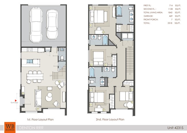 Floorplan - The Residences at Rayzor Ranch