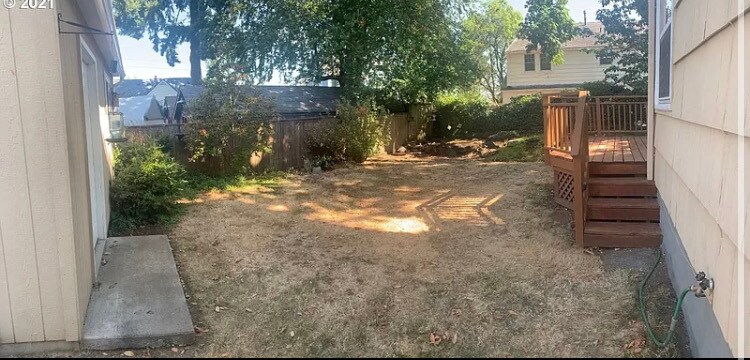 Backyard - 915 John Adams St