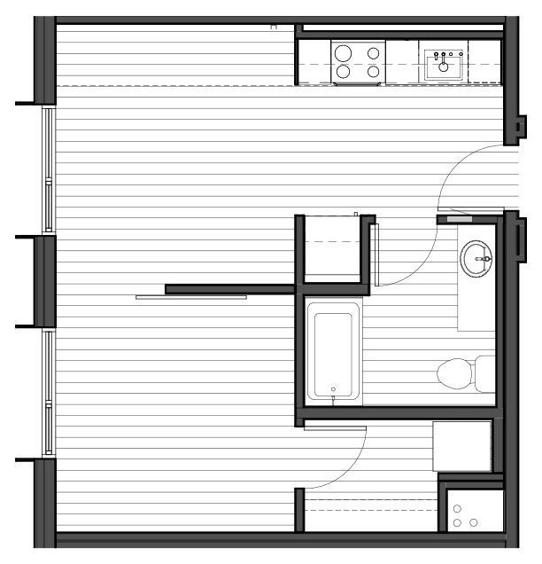 Building Photo - Modern & Sleek 1Bdr w/Floor-to-Ceiling Windows + Pet OK!