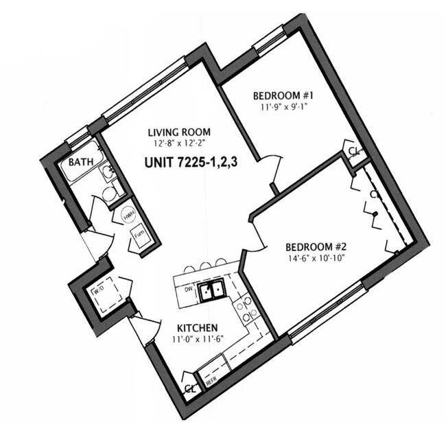 Floorplan - 2038 W. Touhy Ave.