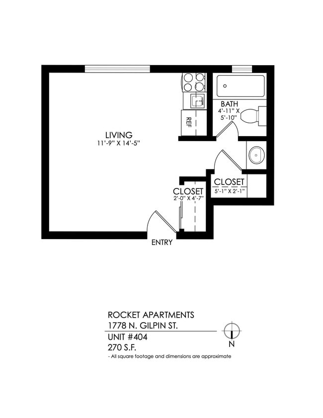 Floorplan - Rocket Apartments