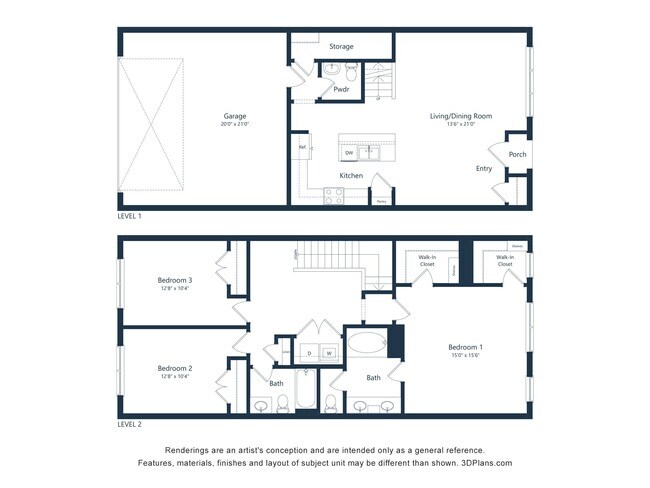 Floorplan - Hudson at Georgia's Landing