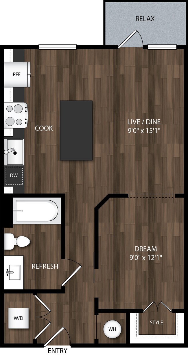 Floorplan - Encore SoFlo