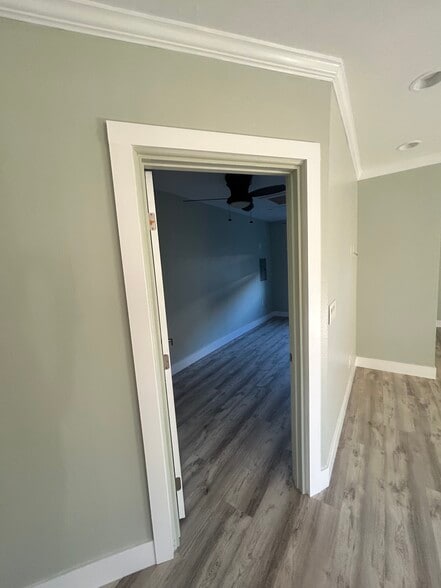 bedroom door - 408 W 2nd St