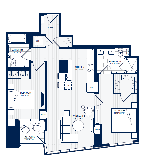 Floorplan - Hub50House