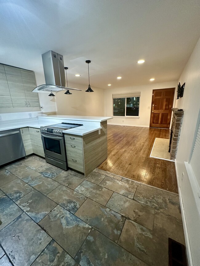 kitchen view into living room - 8522 Mary Ave NW