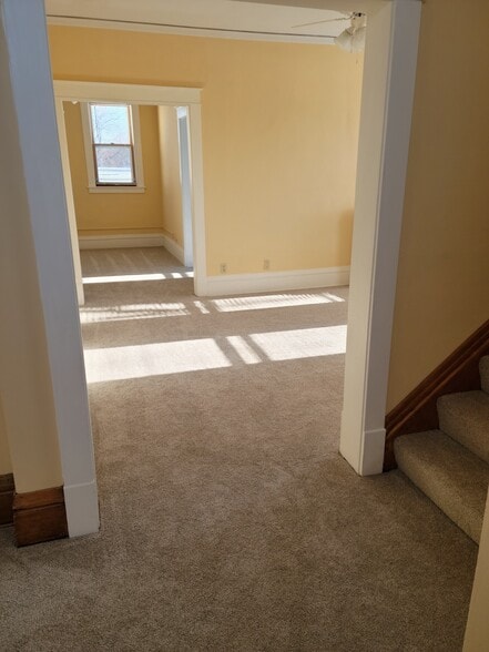 Entryway (looking through living room to dining room - 100 Oxford St N