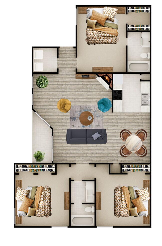 Floorplan - The Place at Barker Cypress - 1822