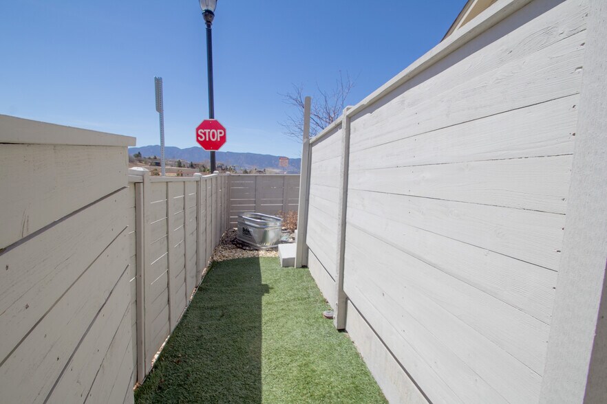 Back yard - 1810 Volterra Way