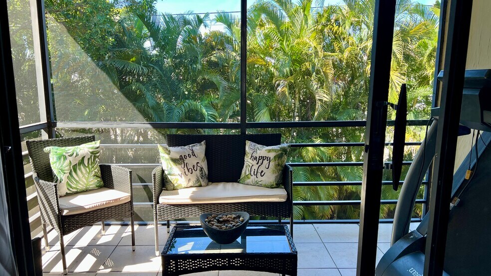 Balcony with Storage Closet - 140 S Cypress Rd