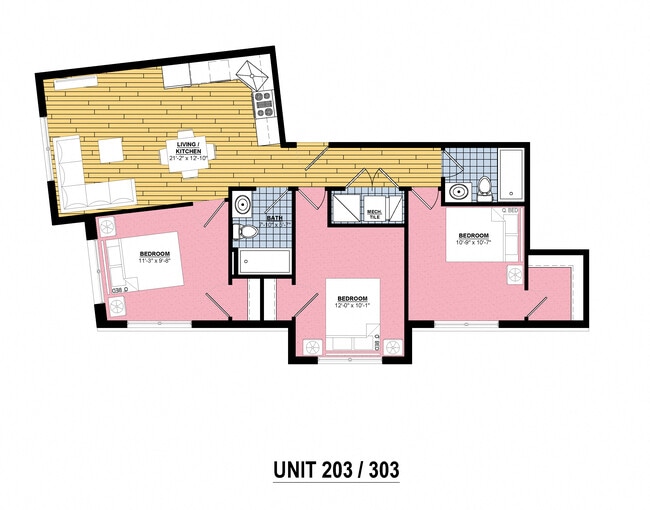 Floorplan - The Residences At 4619