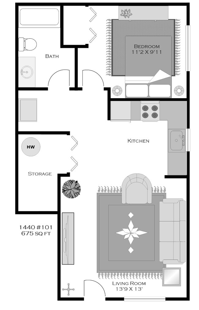 Floorplan - 1440 NW 64th St