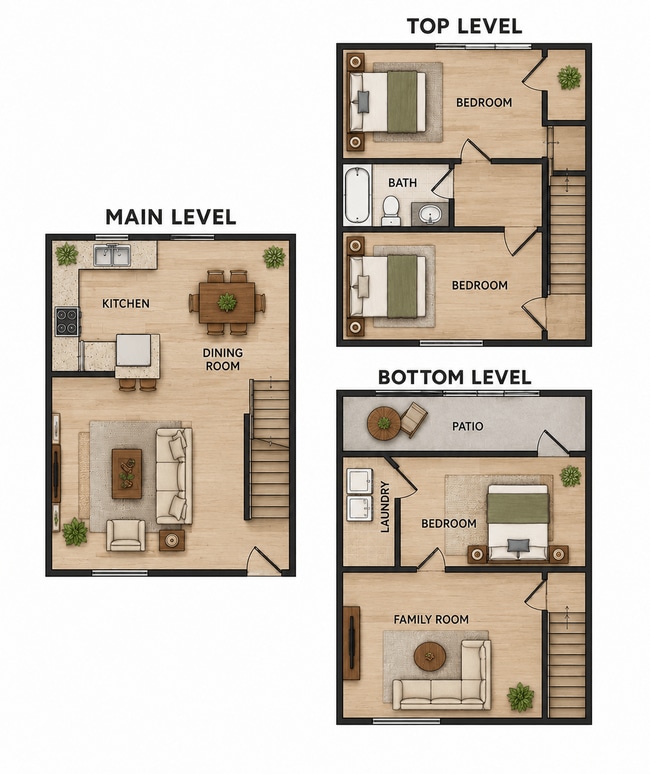 Floorplan - Townhomes at Mountain Ridge