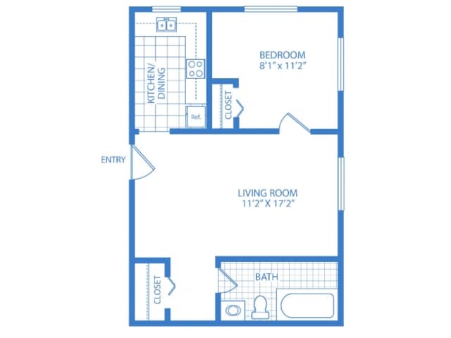Floorplan - Capital Manor