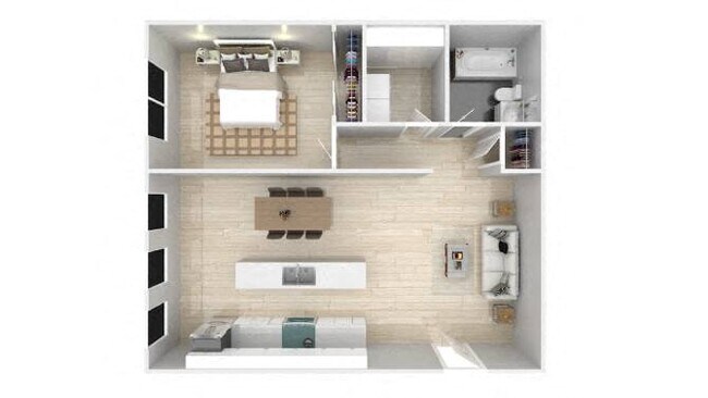 Floorplan - Element Apartment Homes