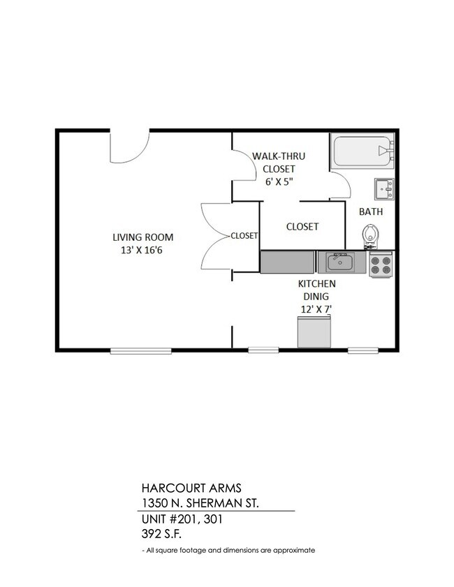 Floorplan - Harcourt Arms