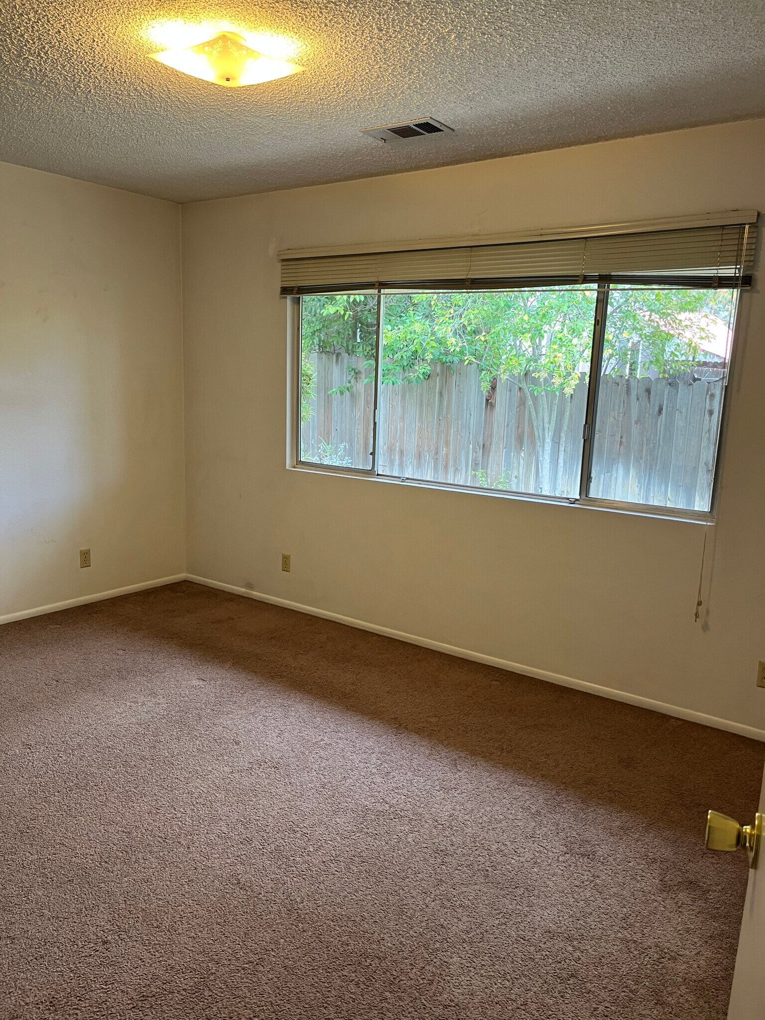 Back Bedroom. Both bedrooms are large size for an apartment - 513 28th St
