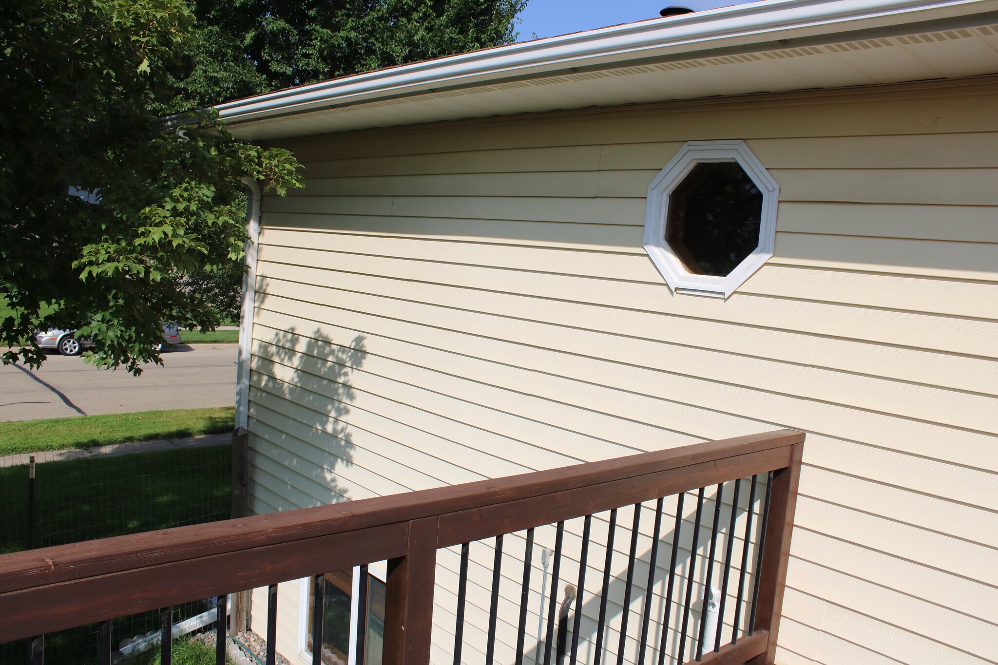 upper bath window from deck - 3991 Whiting Ln NE