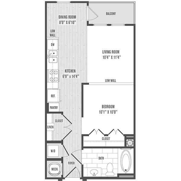Floorplan - The Tala at Washington Hill