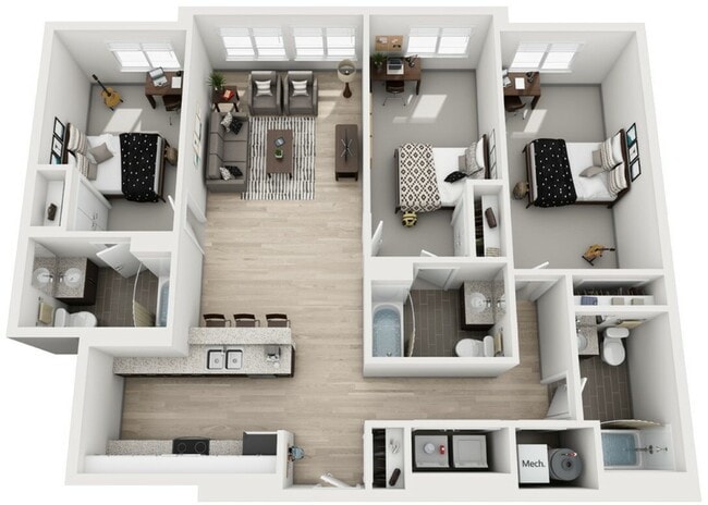 701 3x3A - The Flats