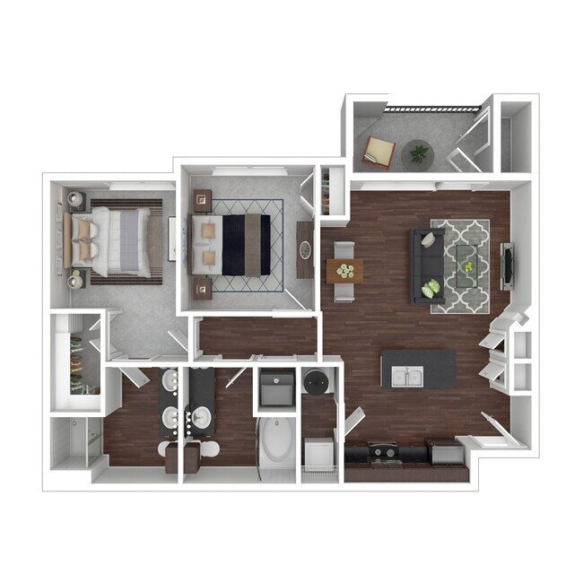 Floorplan - Palladium Crowley