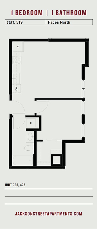 Floorplan - Jackson Street