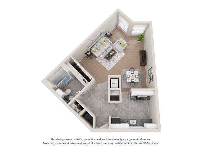 Floorplan - Northgate Apartments